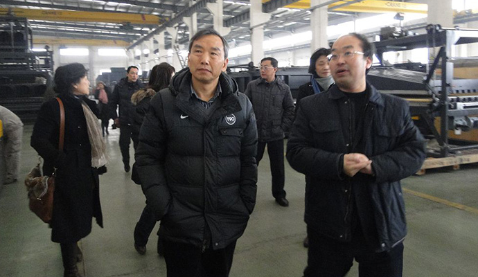 省知識產(chǎn)權局局長郭民生蒞臨蘭迪機器調研
