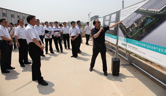 省委常委毛萬春率團視察蘭迪伊濱建設基地